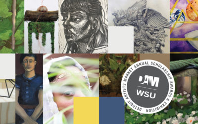 DAM’s Annual Scholarship Exhibition – Wayne State University – Spring of 2019