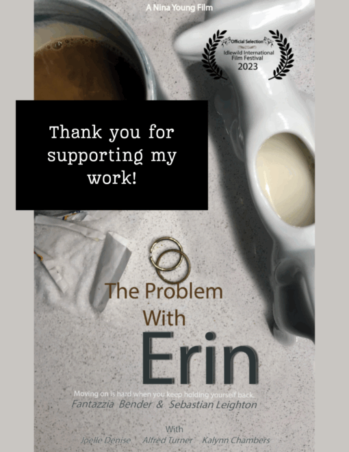 nina young the problem with erin poster (link to film)
