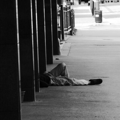 chris charron buildings don't have legs, but people do