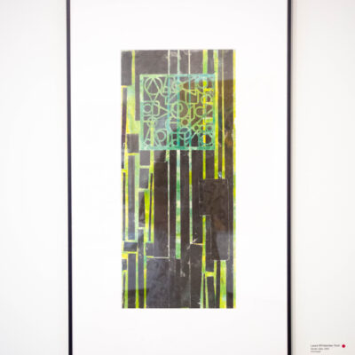 julieann dombrowski untitled (gold over pink and purple)