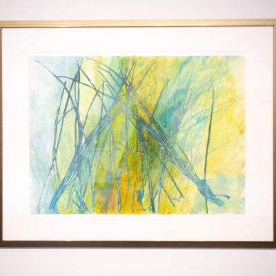 julieann dombrowski untitled (gold over pink and purple)