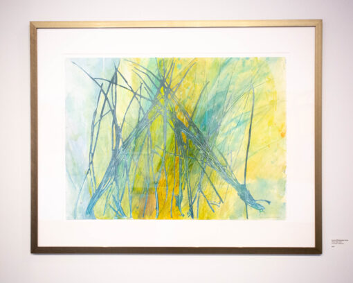 julieann dombrowski untitled (gold over pink and purple)