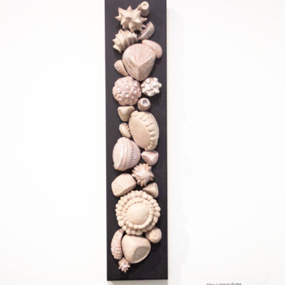 julieann dombrowski untitled (gold over pink and purple)