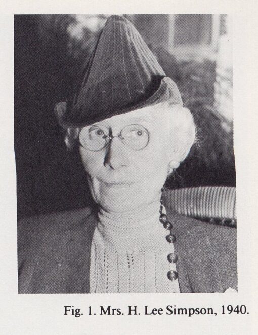 mrs. h. lee simpson 1941