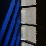 reflections in blue