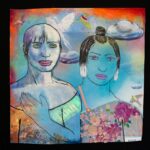 two women