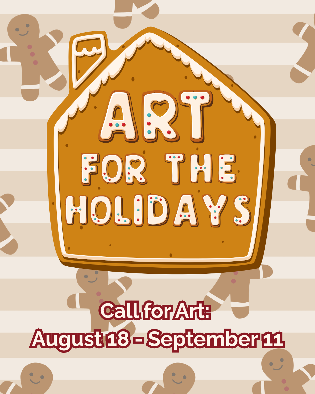 art for the holidays 2026 social media post (4 x 5 in)